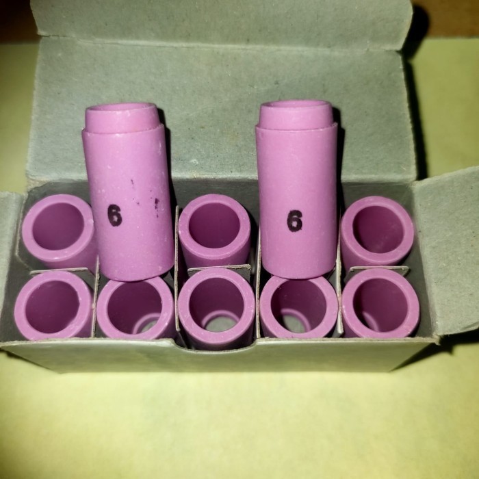 Keramik Argon No.6 Ceramic 13N10 Tig Torch Alumina Nozzel Wp9 Wp20 quality