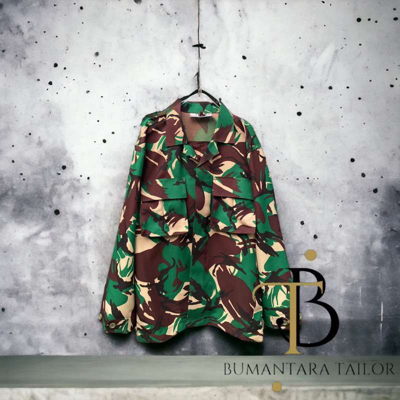 B10 PDL Velbed  TNI AD Sritex 888 Wool Anti Air Original By Sritex