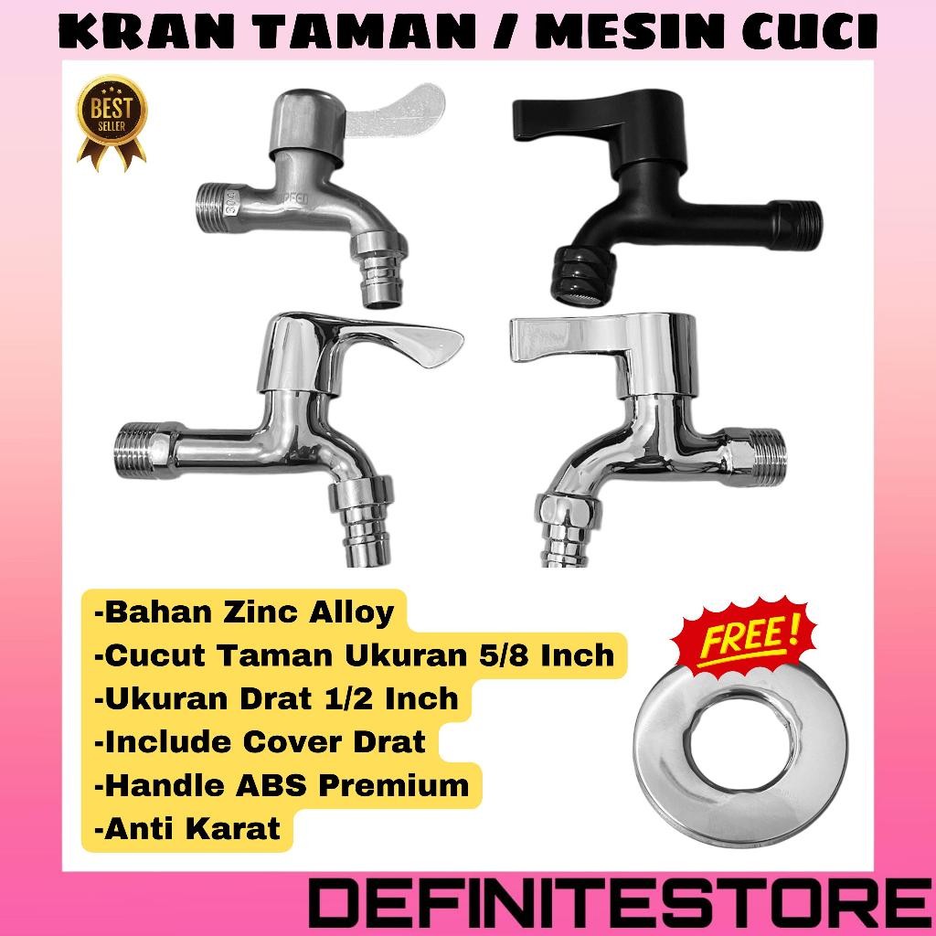 Kran Keran Kran Air 1/2 Inch Kran Air Kran Shower 2 Cabang Kran Shower Kran Wudhu Kran Tembok