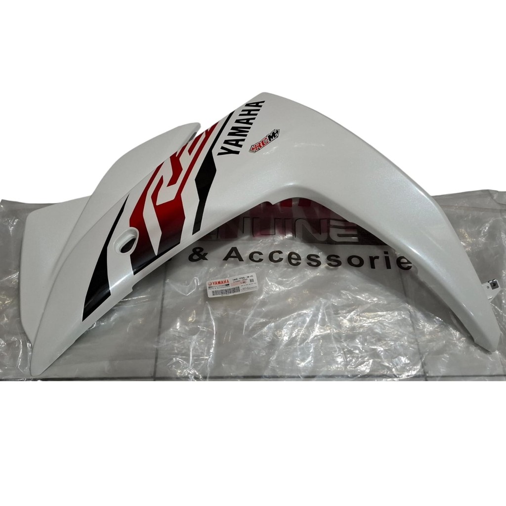 1WD-XF83L-30-P2 BODY BODI FR UNDER ASSY FAIRING COVER TUTUP SAYAP DEPAN KIRI R25 OLD LAMA PUTIH MERA