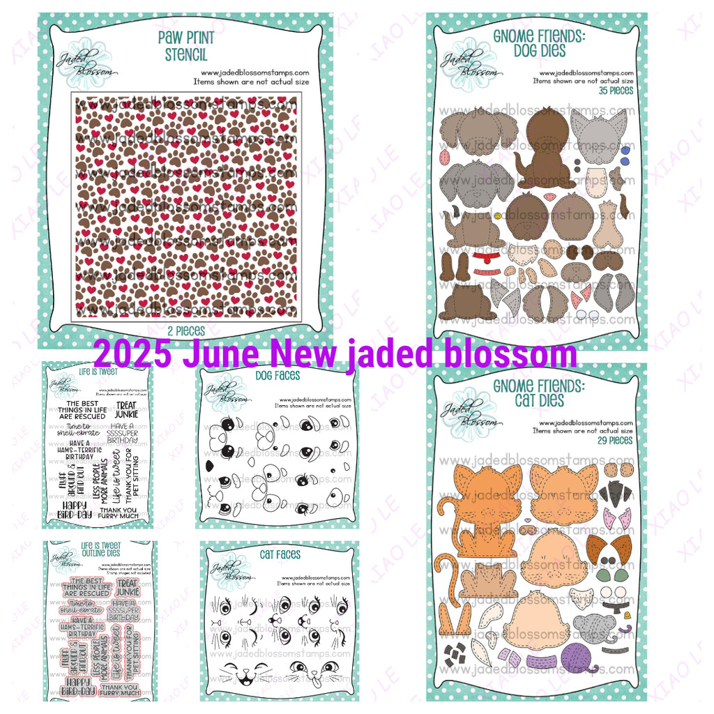 

Gnome Friends Dog Dies Metal Cutting Dies Stamps for Scrapbooking Stamp Photo Album Decorative Embossing Cut Die DIY Paper Card