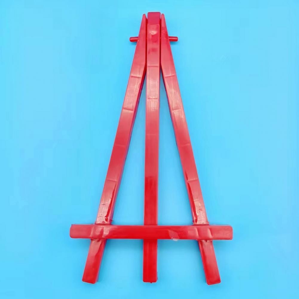 

Triangle Easel Triangle-shaped Tabletop Easel Set of 5 Mini Plastic Sketching Easels for Kids Art Display Triangle Holder Stand