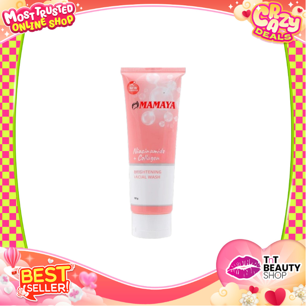 Papaya By Mamaya Niacinamide Collagen Brightening Facial Wash | TnT Beauty Shop