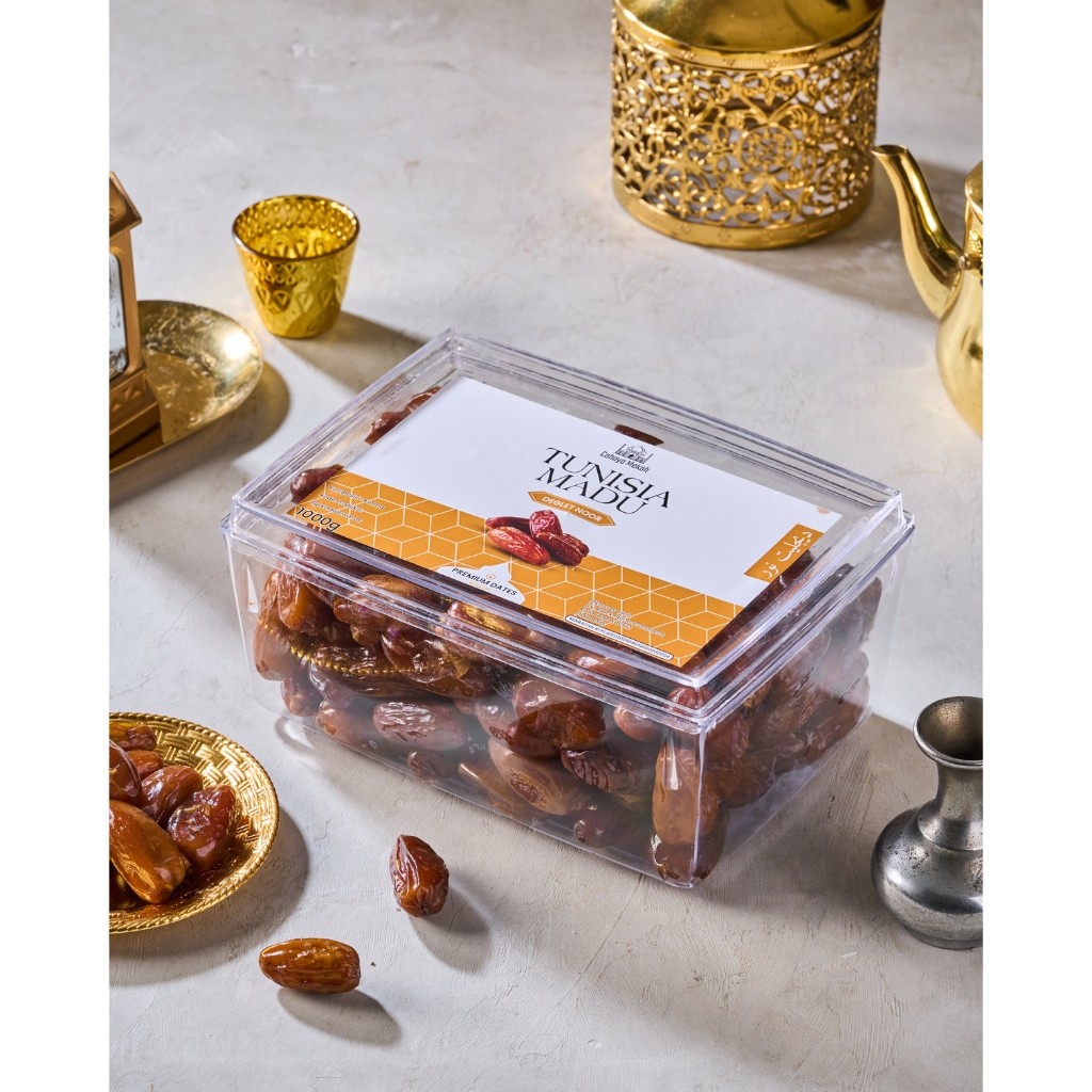

Cahaya Mekah Kurma Tunisia Madu Deglet Noor 1kg Asli Kualitas Premium Original High QualityKurma