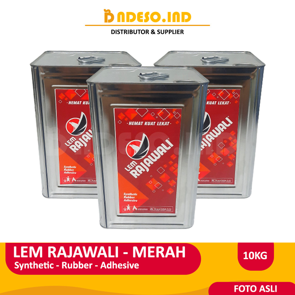 

Lem Kuning Rajawali - Merah - 10KG