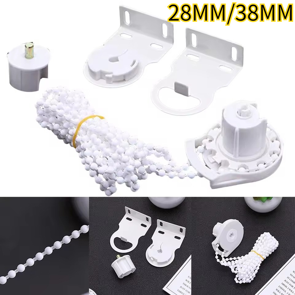 28/38mm Roller Blind Bead Chain Cluth Bracket Curtain Long Bead Chain/Roller Blind Chain Roller Blin