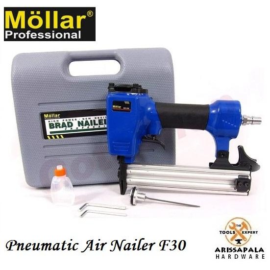 

JUAL Air Nailer F30 Pneumatic Brad Nailer Stapler Gun Mesin Paku Tembak Angin Murah Berkualitas