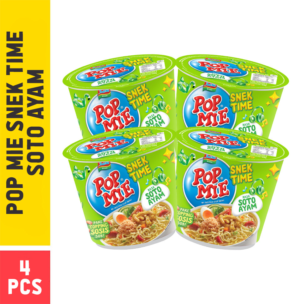 

4 PCS - Pop Mie Snek Soto 39 Gr