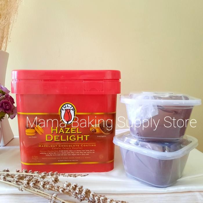 

Mumpung Murah TULIP HAZELNUT Hazel DELIGHT 500 GR Chocolate Hazelnut Filling Coating
