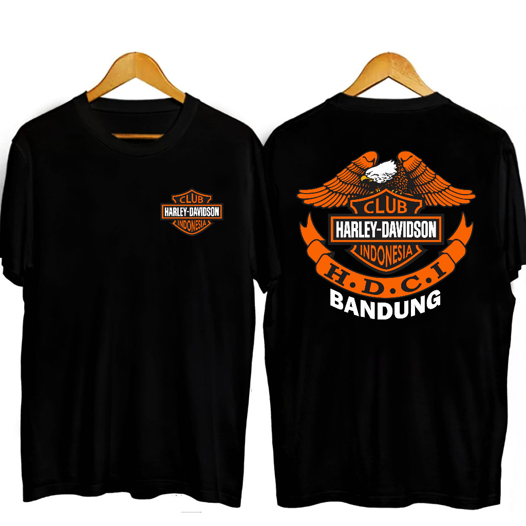KAOS HARLEY DAVIDSON HDCI CUSTOM NAMA BIG SIZE JUMBO