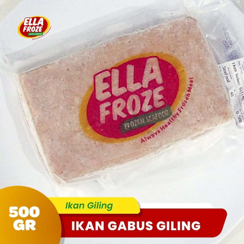 

Ikan Gabus Giling 1/2 Kg