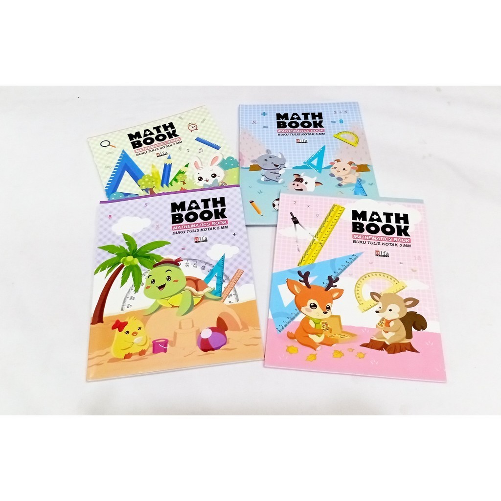 

(10BUKU) Buku Tulis Petak Matematika/Buku tulis Petak Kecil Tanggung Besar