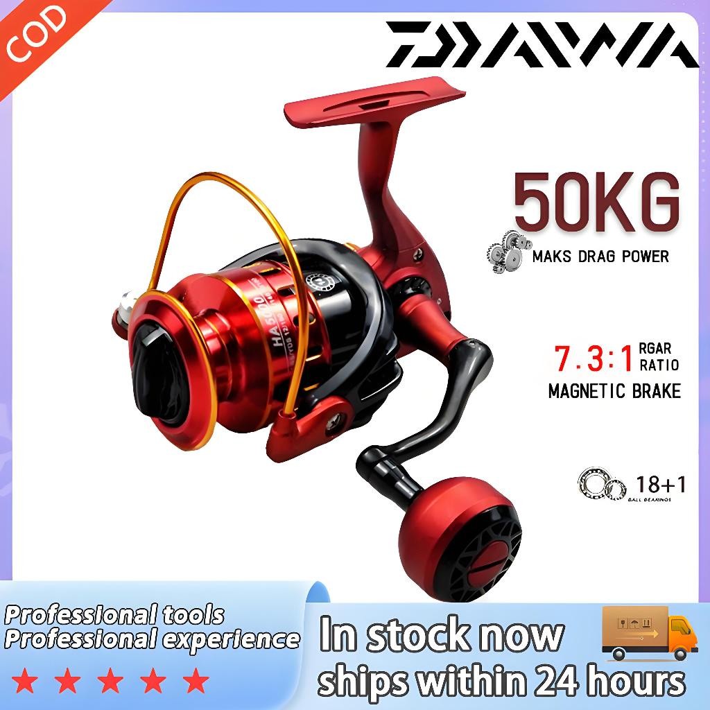 YO80 【DAIWA】HA Series Spinning Reel Pancingan Mesin Berkualitas Murah Tahan Lama Spot Fishing Penawa