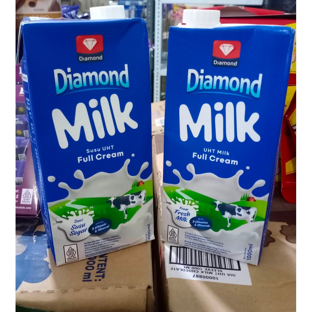 

Diamond Susu UHT Full Cream 1000ml