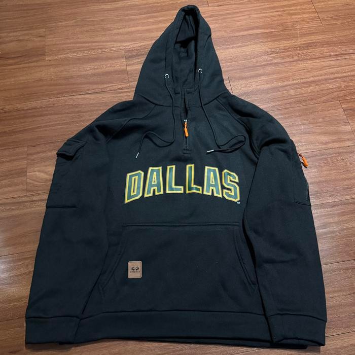 Jaket Hoodie Dallas Maverick Hitam - Size XL