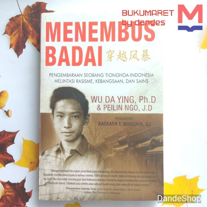 Menembus Badai - Buku Memoar oleh Wu Da Ying Ph D