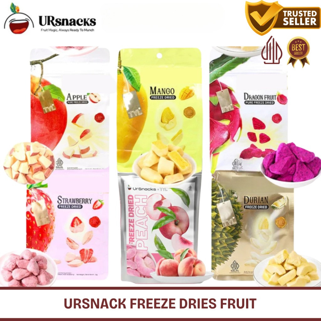 

URSNACKS Freeze Dried Fruit Snack 32gr