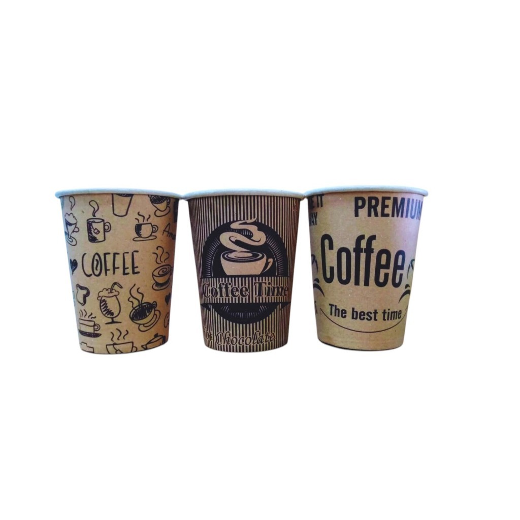 Hot Paper Cup CraFT 9oz / Gelas Kertas Minuman Panas / Paper Cup Polos PREMIUM.....