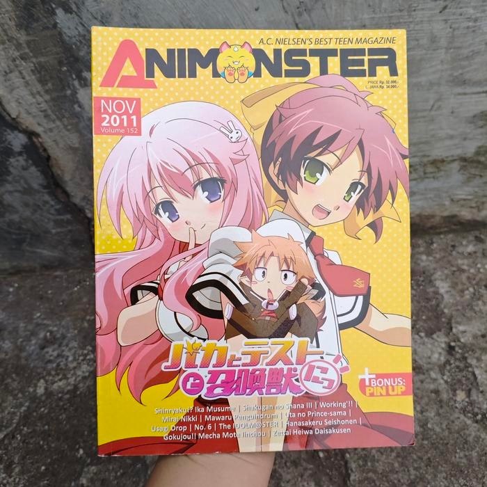 KYKY Majalah Animonster Teen Magazine Nov 2011 Volume 152
