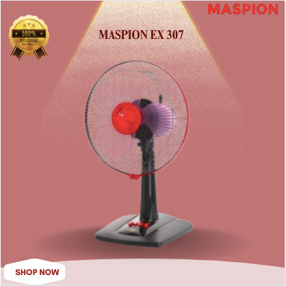 MASPION KIPAS ANGIN EX 307 KIPAS ANGIN MEJA/EX307/EX-307/EX 307/MASPION KIPAS ANGIN 12INCH  CO