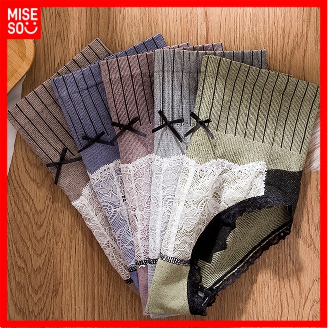 Sexy Celana Dalam Renda Lace Wanita Brief Women High Waist Panty ℳ𝓘𝓢𝓔𝓢𝓞 517