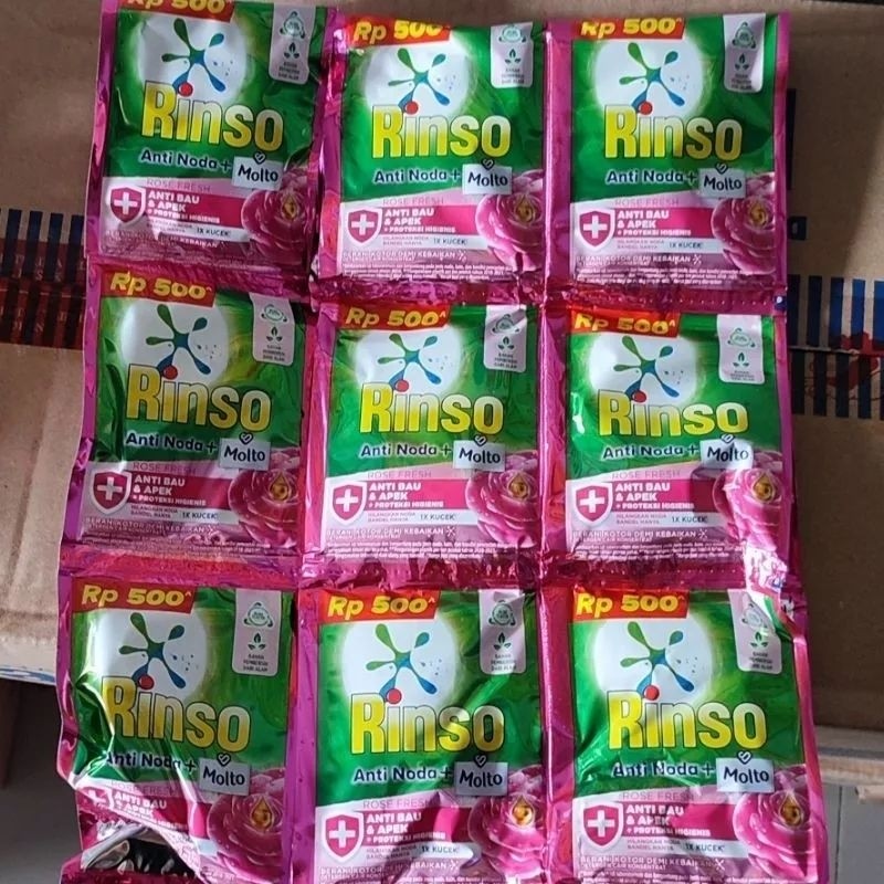 RINSO CAIR 1000 ISI (6 SACHET)