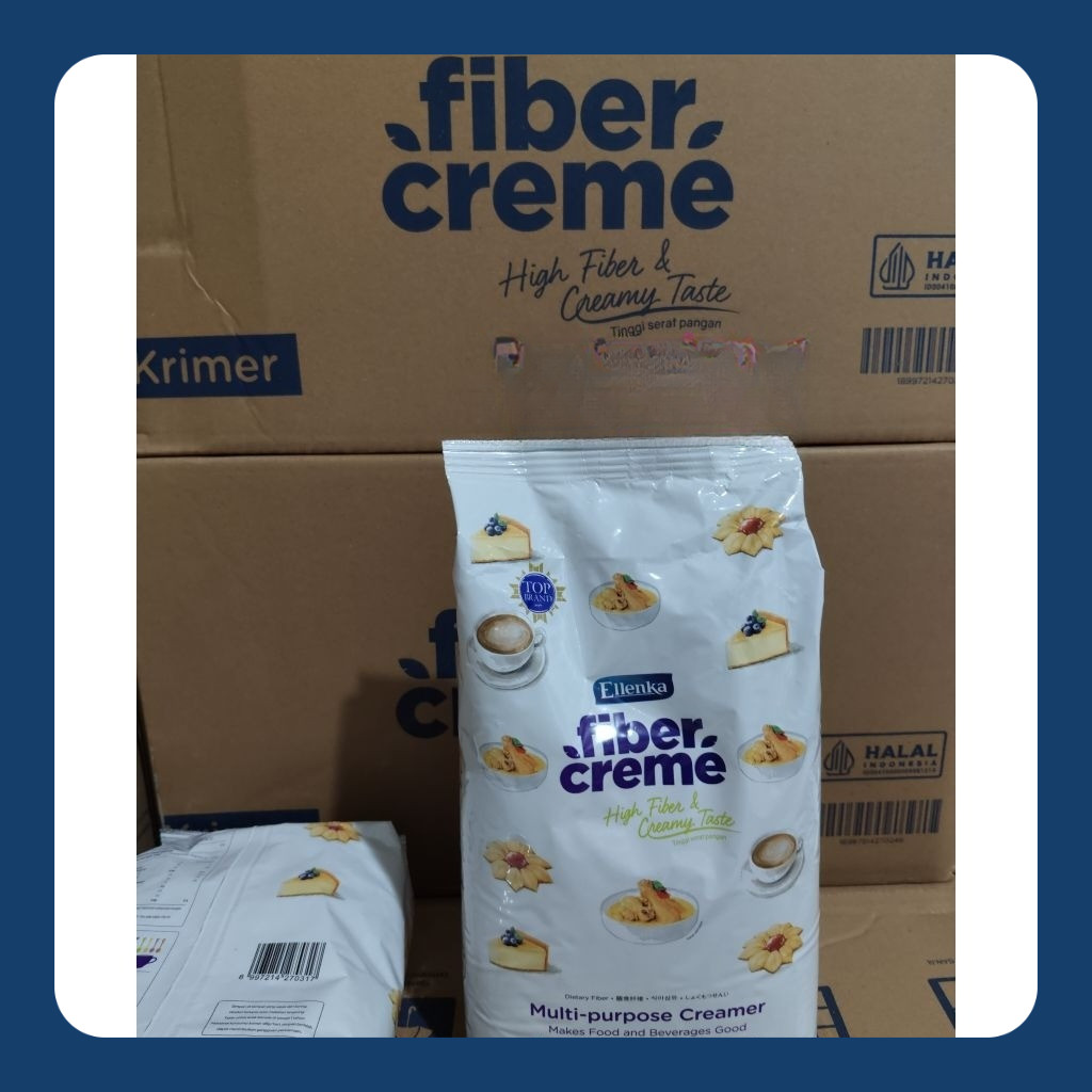 

Fiber Creme 1 kg Ellenka ( pengganti santan dan susu)