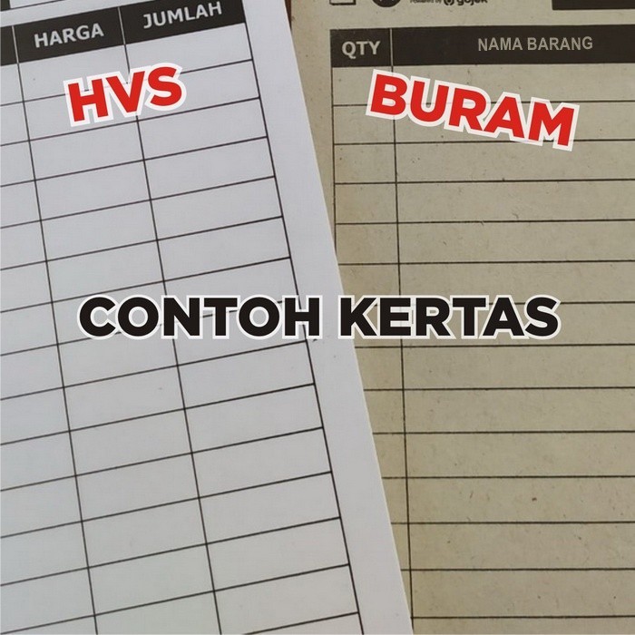 

Nota Kosong Kontan Kecil Tanpa Logo Kop Penjualan Faktur Invoice Kwitansi Jual Beli Kosongan Kuitansi Polos Bon Polosan Rangkap 1 Ply Tidak Tembusan Kertas Buram Olshop Struk Mini