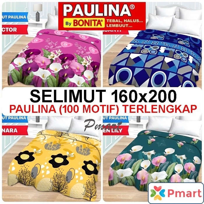 Selimut Bonita Paulina 160x200 / Selimut Paulina 160x200 by Bonita