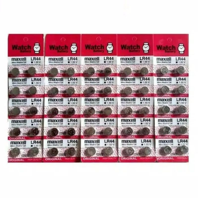 BS Baterai LR44  AG13  Lr44 - Baterai Kancing Jam Baterai Jam
