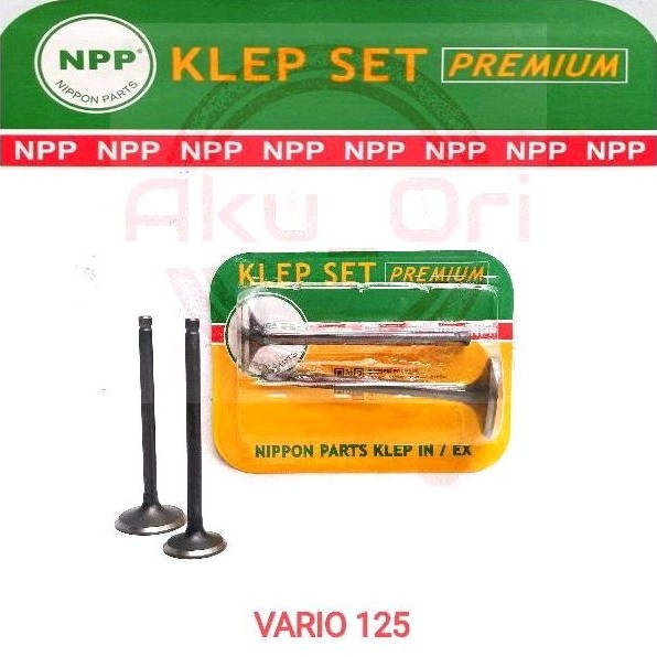 KLEP SET VARIO 125 NPP payung klep vario techno 125 vario 125 led kwn