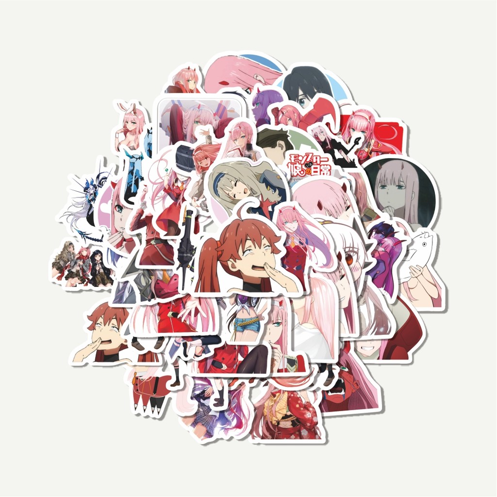 

Sticker Pack Sticker Anime Darling In The Franxx | Sticker TUMBLR | Stiker LAPTOP KOPER HELM