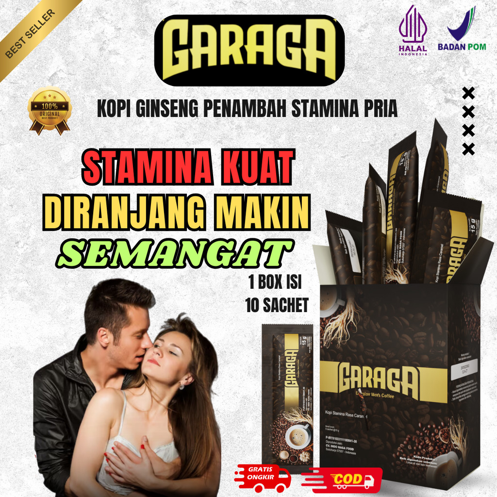 

KOPI GARAGA Kopi Stamina Pria Tahan Lama Tanpa Efek Samping