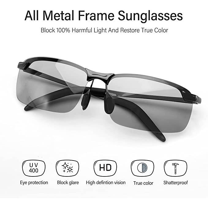 Kacamata Polarized Original ORIGINAL PHOTOCROMIC Kacamata Polarized Pria Siang Malam (KARSport)