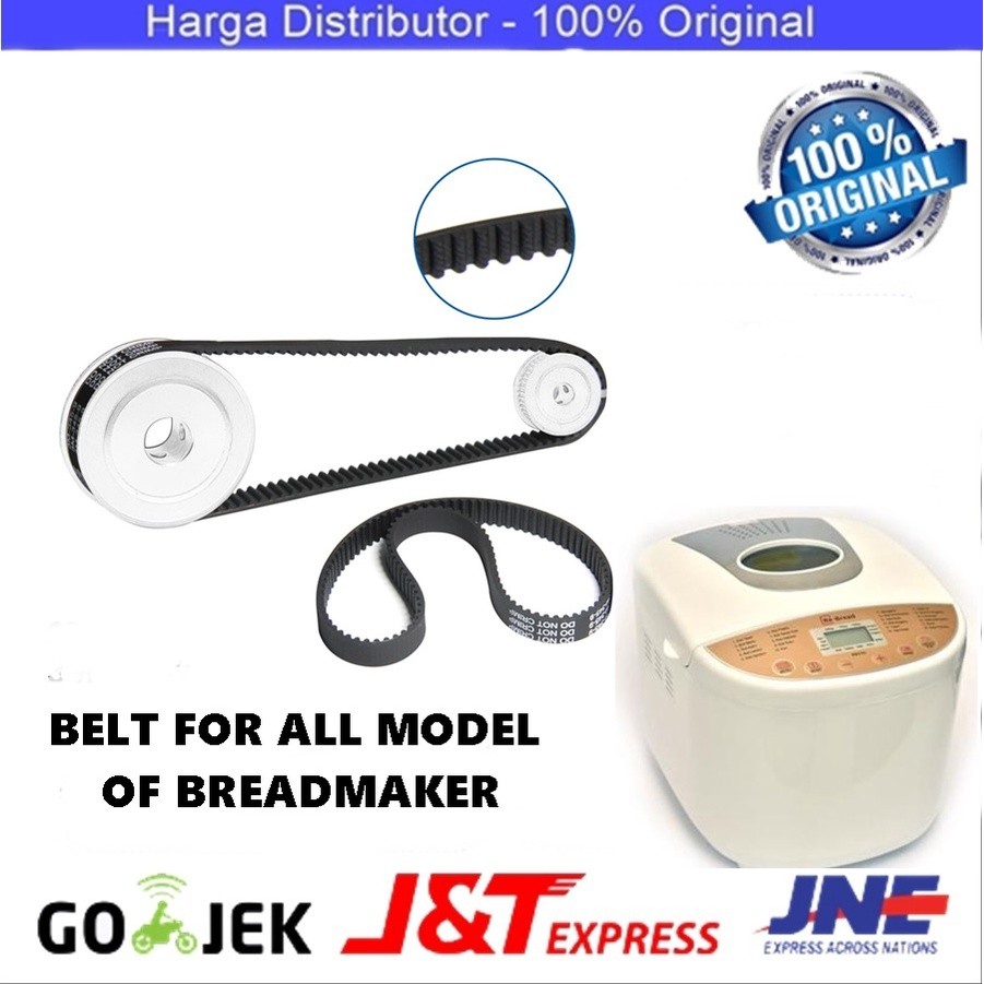 Belt Mesin roti bread maker factory lock&lock prima cook kenwood Replacement TIMING BELT for Bread M