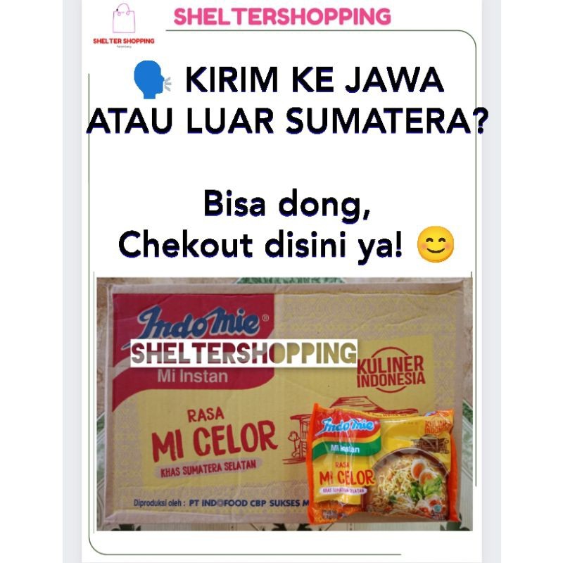

INDOMIE Kuah Celor Khas Palembang 1 Dus isi 40 Pcs