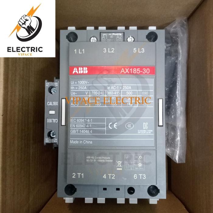 contaktor abb AX185-30-11-80 -220 v