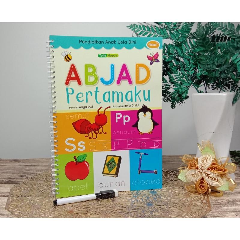 Tulis Hapus Abjad Pertamaku Ahlan