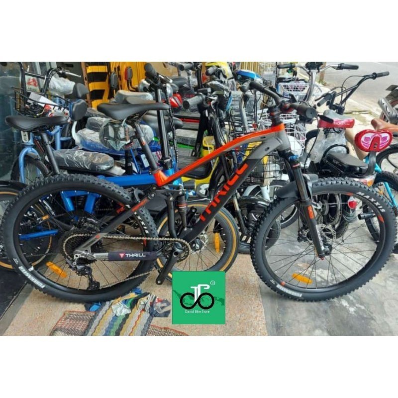 Sepeda MTB 27.5" Thrill Fervent Elite T140 TERBARU