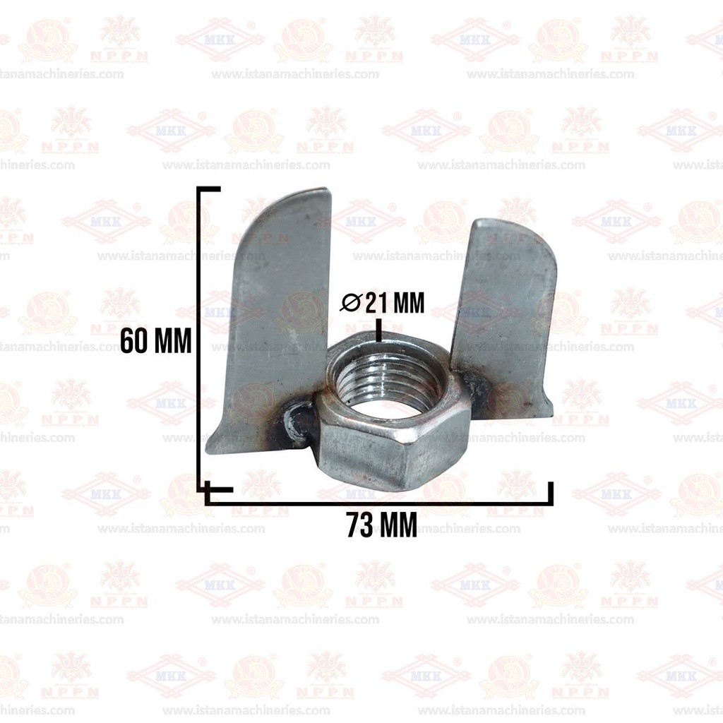 PISAU GILINGAN KEDELAI [8 INCH] (MKK) PMJ-8