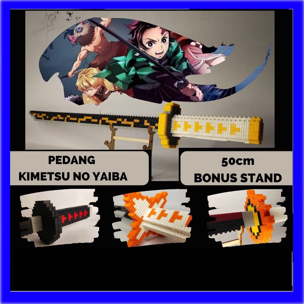 Brick Blok Pedang Kimetsu no Yaiba