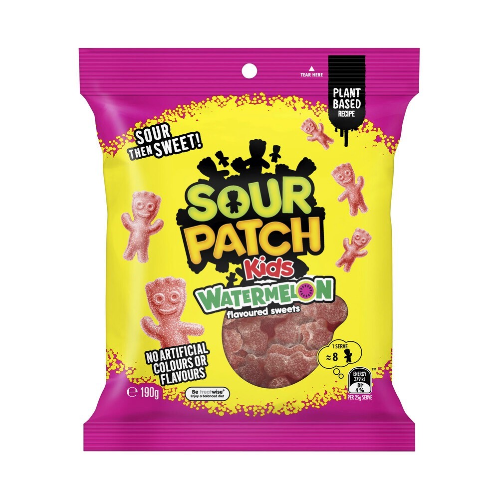 

Sour Patch Kids Watermelon Lollies | 190g