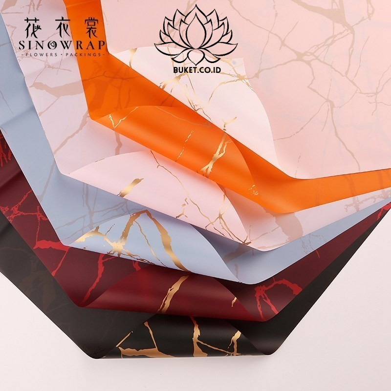 

[1 LEMBAR] KERTAS BUNGA NS-DLS FLOWER WRAPPING MOTIF MARBLE KERTAS BUNGA BOUQUET BUNGA FLOWER WRAP WATERPROOF BUKET BUNGA