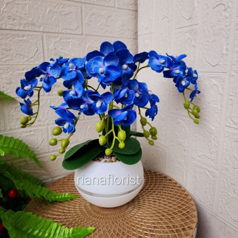 

ANGGREK MURAH ARTIFICIAL 6 TANGKAI diameter 15Cm