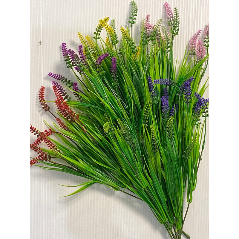 Bunga rumput ilalang palsu imitasi artificial dekorasi pernikahan