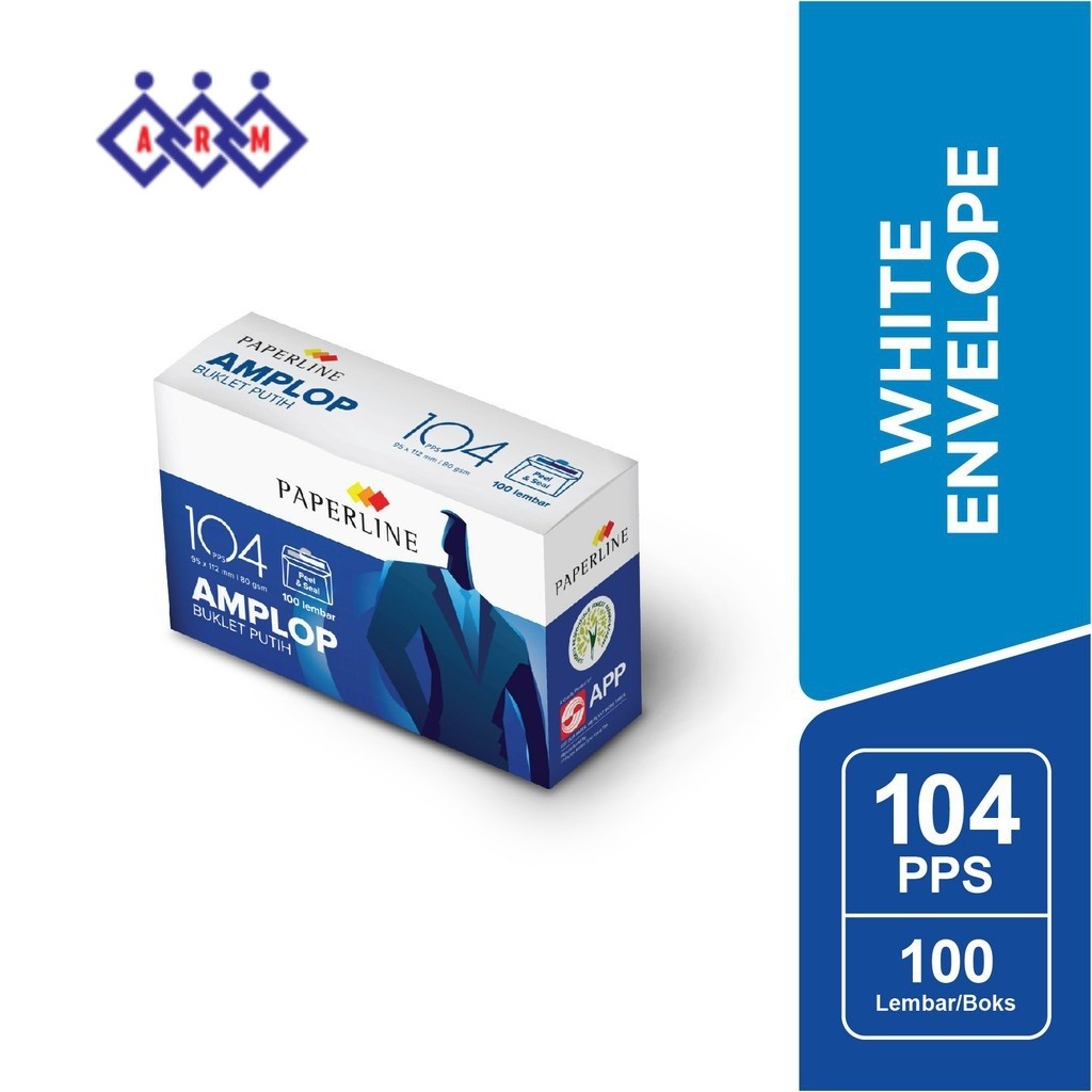 

AMPLOP PUTIH 104 PAPERLINE + Best Seller