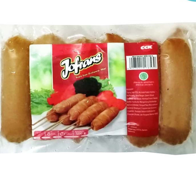 

Jofrans Sosis Jerman Kecil 500GR Bratwurst Sausage Mini