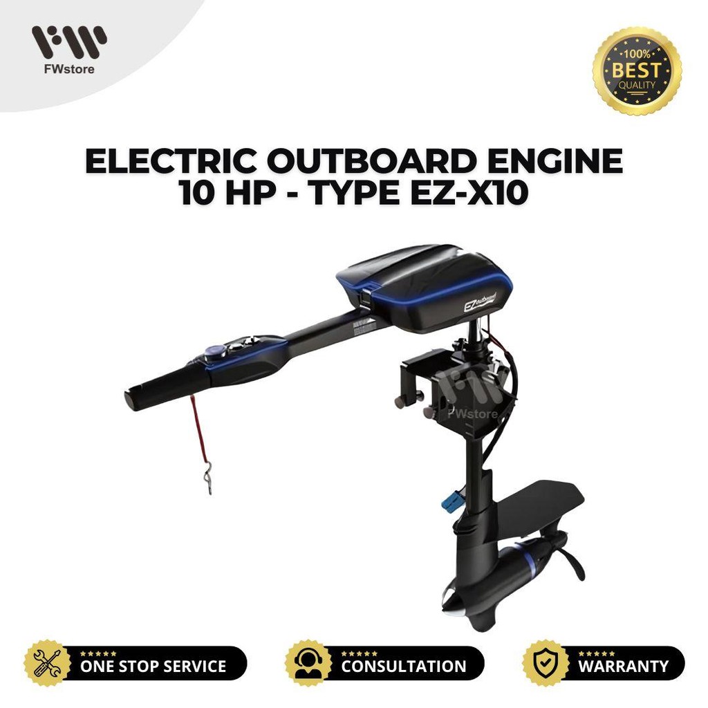 Electric Outboard Engine 10 HP - Type EZ-X10