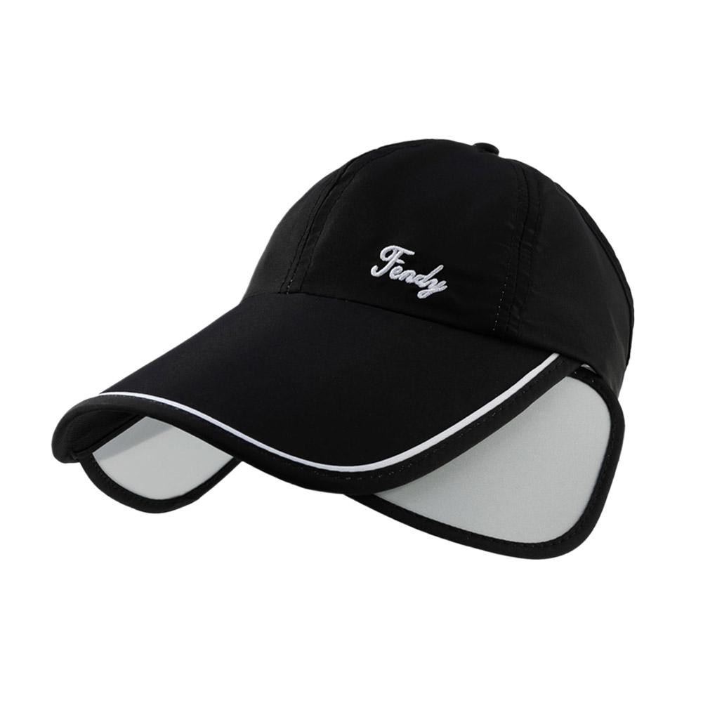 Wide Brim Baseball Cap for Women Men Sun Visor Hat Retractable Brim UV Protection Sun Shade Hat for 