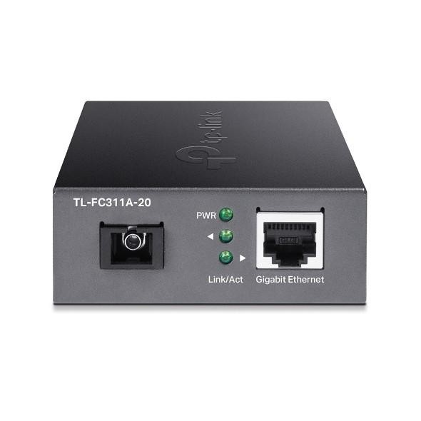 TP Link TP-LINK TL-FC311A-20 TL-FC311B-20 Gigabit WDM Media Converter - TL-FC311A-20